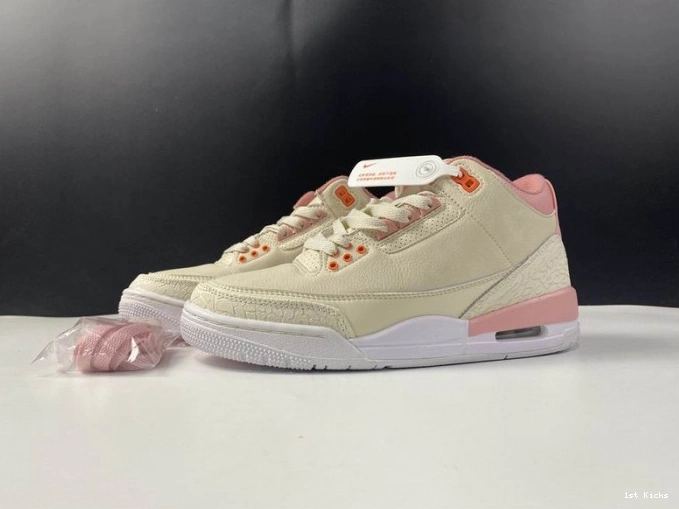 Pink 3 Jordan Retro CK9246-116 Air (W) Rust Sail 0731